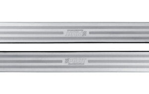Profili battitacco in acciaio inox – PB-4 – 330×32 mm