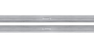 Profili battitacco in acciaio inox – PB-5 – 625×32 mm