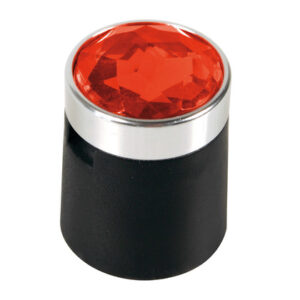 Colour Crystal, 20 copribulloni – Ø 19 mm – Rosso