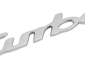 Emblema 3D cromato – Turbo