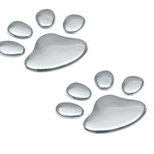 Emblema 3D cromato – Bear paw