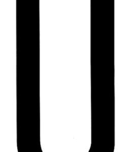 Spell-It, caratteri alfanumerici adesivi 80×35 mm – U
