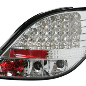 Coppia fanali posteriori LED –  Peugeot 207 (5/06>) – Cromo