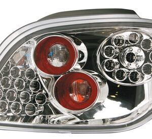 Coppia fanali posteriori LED –  Peugeot 307 (8/00>9/05) – Cromo