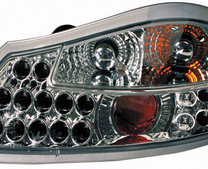 Coppia fanali posteriori LED –  Porsche Boxster (9/96-10/04) – Cromo