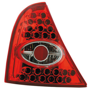 Coppia fanali posteriori LED –  Renault Clio (4/98>) – Rosso