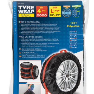 Tyre Wrap Basic – Set 4 copriruota – L – 13″-19″