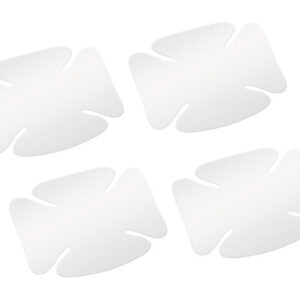 Pellicole antigraffio per incavi maniglie, set 4 pz – 10×8 cm