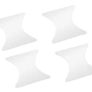 Pellicole antigraffio per incavi maniglie, set 4 pz – 8,5×8 cm