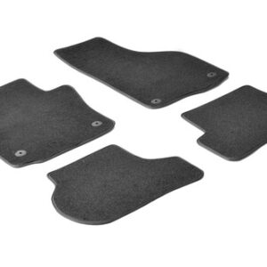Set tappeti su misura in moquette – Nero –  Seat Altea (04/04>12/14) –  Seat Altea XL (01/07>06/15)
