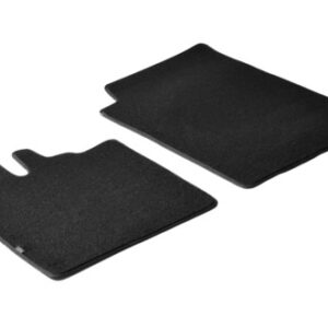 Set tappeti su misura in moquette – Nero –  Smart Fortwo (01/07>10/14) –  Smart Fortwo Cabrio (01/07>11/15)