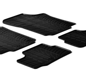 Set tappeti su misura in gomma –  Seat Mii 3p (05/12>) –  Seat Mii 5p (05/12>) –  Skoda Citigo 3p (05/12>) –  Skoda Citigo 5p (05/12>) –  Volkswagen Up! 3p (01/12>) –  Volkswagen Up! 5p (01/12>) –  Volkswagen Up! Cross 5p (10/13>)
