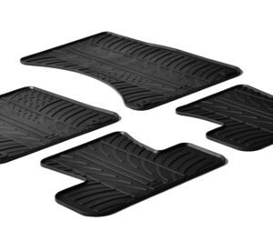 Set tappeti su misura in gomma –  Audi Q5 (11/08>02/17)