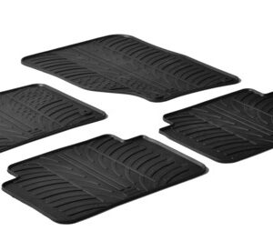 Set tappeti su misura in gomma –  Audi Q7 (03/06>05/15)