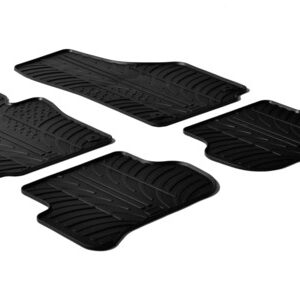 Set tappeti su misura in gomma –  Skoda Yeti (10/09>12/13)