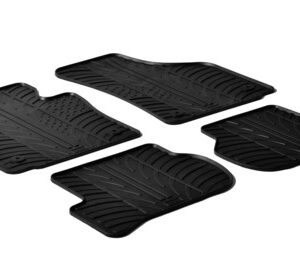 Set tappeti su misura in gomma –  Seat Leon (09/05>04/09) –  Seat Leon (05/09>12/12)