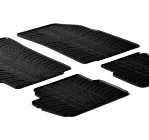 Set tappeti su misura in gomma –  Chevrolet Spark (02/10>09/15)