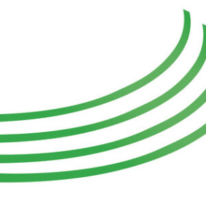 Rim-Stickers, profili adesivi ruota – Taglia 1 – Verde