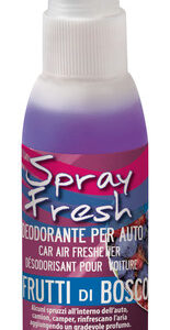 Spray Fresh, deodorante spray senza gas – 60 ml – Frutti di bosco
