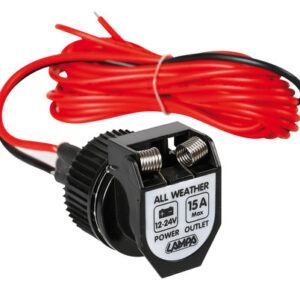 PX-2, presa corrente per uso esterno, 12/24V
