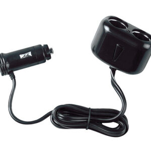 Presa corrente doppia con prolunga 12/24V