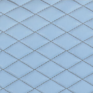 Cover-Tech Leatherette, coppia coprisedili anteriori in similpelle – Azzurro/Grigio