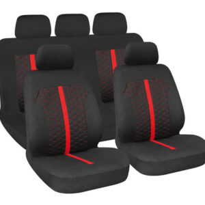 Stinger, set fodere coordinate – Nero/Rosso