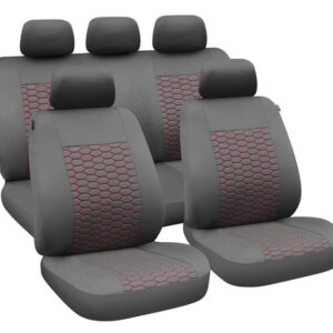 Comet, set fodere coordinate – Nero/Rosso