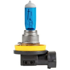 12V Lampada alogena Blu-Xe – H16 – 19W – PGJ19-3 – 2 pz  – Scatola Plast.