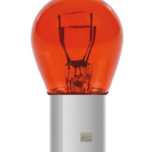 12V Red Dyed Glass, Lampada 2 filamenti – (P21/5W) – 21/5W – BAY15d – 2 pz  – D/Blister