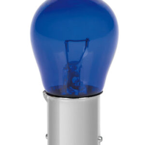 12V Blue Dyed Glass, Lampada 1 filamento – (P21W) – 21W – BA15s – 2 pz  – D/Blister