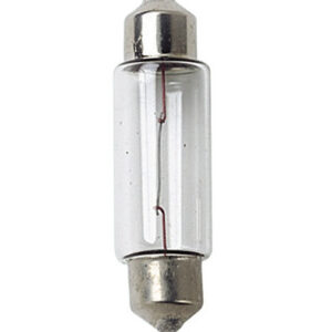 12V Lampada siluro – C10W – 11×35 mm – 10W – SV8,5-8 – 2 pz  – D/Blister