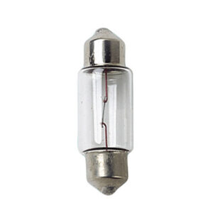 12V Lampada siluro – 11×31 mm – 10W – SV8,5-8 – 2 pz  – D/Blister