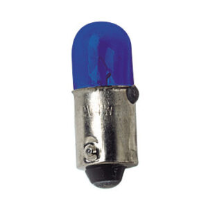 12V Lampada micro – (T4W) – 4W – BA9s – 2 pz  – D/Blister – Blu