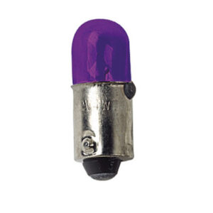 12V Lampada micro – (T4W) – 4W – BA9s – 2 pz  – D/Blister – Viola