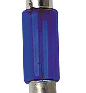 12V Lampada siluro – (C5W) – 11×35 mm – 5W – SV8,5-8 – 2 pz  – D/Blister – Blu