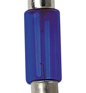 12V Lampada siluro – (C10W) – 11×35 mm – 10W – SV8,5-8 – 2 pz  – D/Blister – Blu