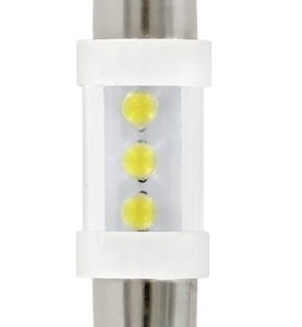 12V Lampada siluro 3 Led – (C5W) – 10×35 mm – SV8,5-8 – 2 pz  – Scatola – Bianco