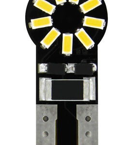 12V Hyper-Led 18 – 18 SMD x 1 chips – (T10) – W2,1×9,5d – 2 pz  – Scatola – Bianco – Doppia polarit? – Resistenza incorporata