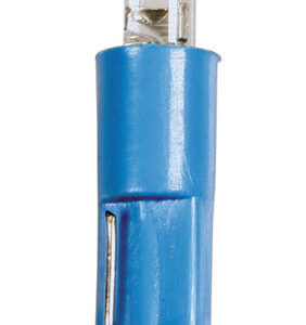 12V Kit Lampade cruscotto 1 Led – (T3) – W2x4,6d – 5 pz  – Scatola – Blu