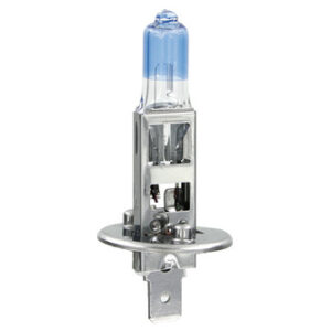 12V Lampada alogena Xenon Ultra +90% luce – H1 – 55W – P14,5s – 2 pz  – Scatola