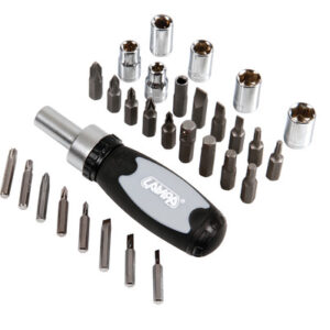 Set cacciavite con inserti e bussole, 30 pz