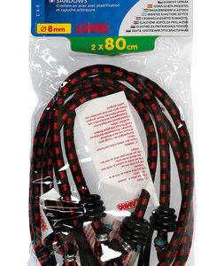 Corde elastiche slim – Ø 8 mm – 2×80 cm