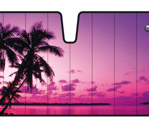 Scudo termico per parabrezza – 68×147 cm – Palm Beach Sunset