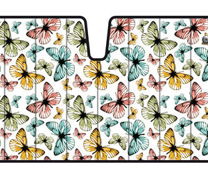 Scudo termico per parabrezza – 68×147 cm – Butterfly