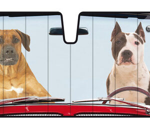 Scudo termico per parabrezza – 68×147 cm – Two Dogs