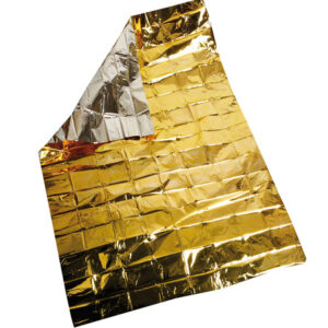 Coperta isotermica oro/argento – 160×210 cm