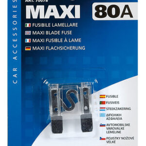 Fusibile lamellare Maxi, 12/32V – 80A