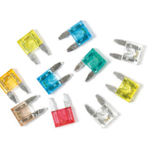 Smart Led, mix 10 micro-fusibili lamellari con spia a led, 12/32V