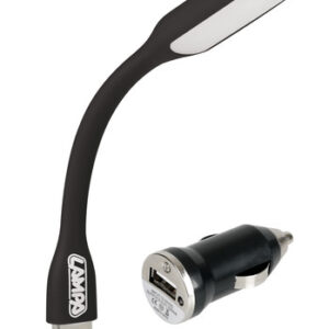 Lampada flessibile a LED COB + caricatore USB 12/24V – D/Blister 1 pz